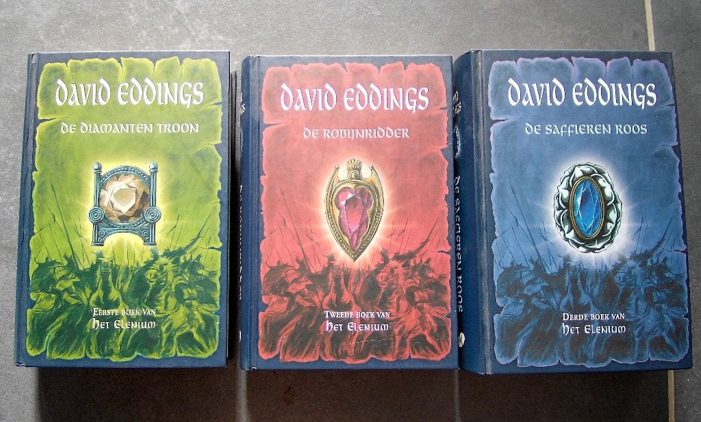 David Eddings - Het Elenium Trilogie, Boeken, Verzenden, Zo goed als nieuw
