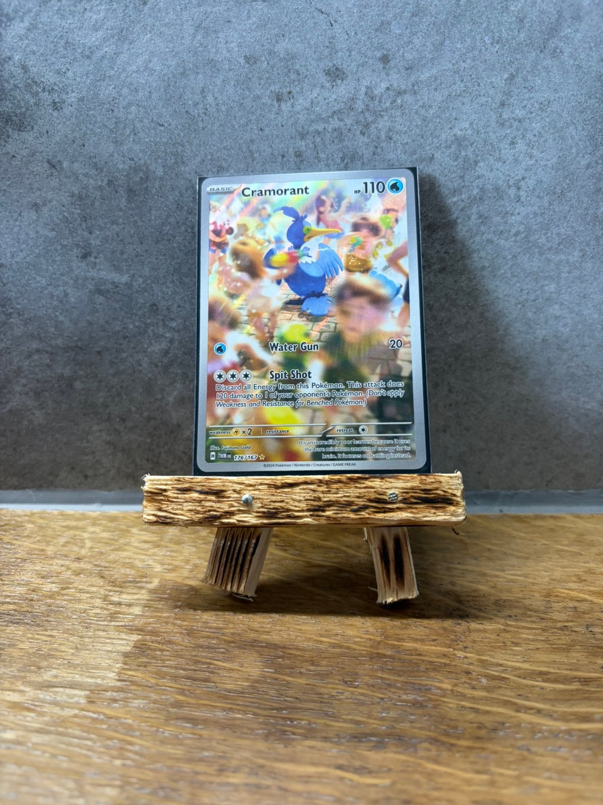 Pokemon cramorant, Verzenden, Nieuw, Losse kaart, Foil
