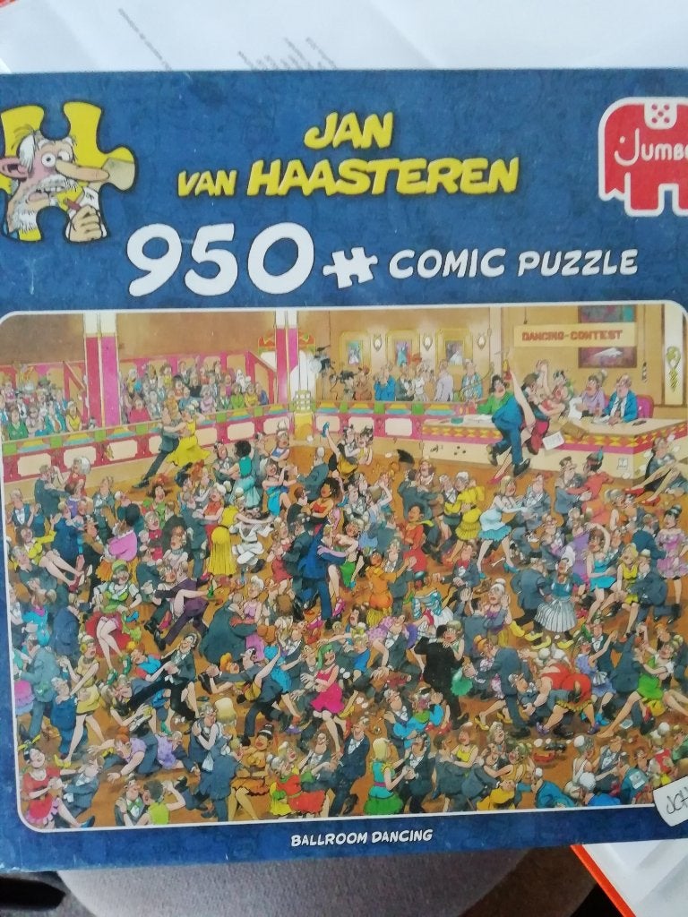 NIEUW Jumbo Puzzle JvHBallroom Dancing, Hobby en Vrije tijd, Ophalen of Verzenden, 500 t/m 1500 stukjes, Nieuw, Legpuzzel