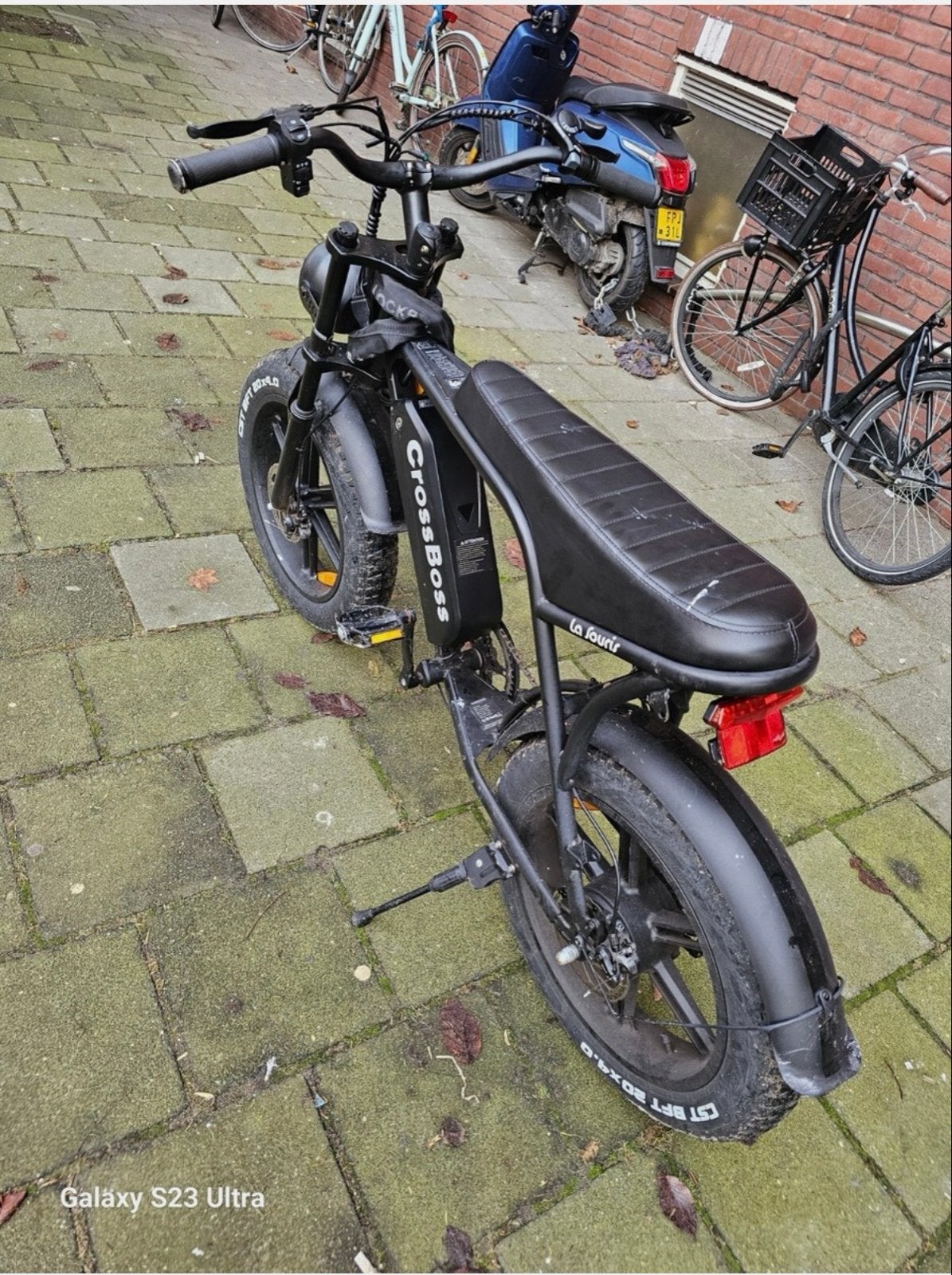 CrossBoss E-bike Fatbike - Zo goed als nieuw, Fietsen en Brommers, Elektrische fietsen, Overige merken, Ophalen of Verzenden, Zo goed als nieuw