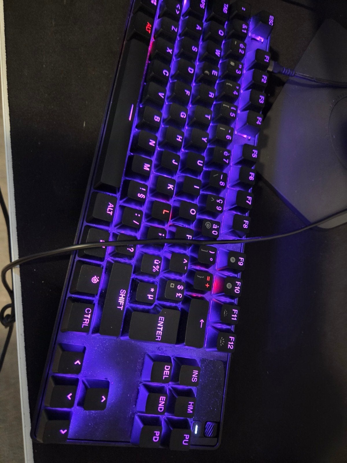 SteelSeries Apex Pro TKL Wireless Gaming Toetsenbord, Computers en Software, Toetsenborden, Ophalen, Zo goed als nieuw, Draadloos