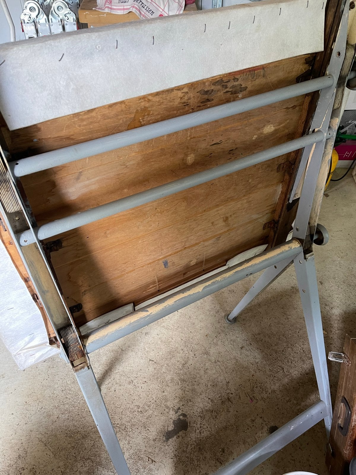 Vintage Tekentafel Ahrend de Cirkel - Friso Kramer & Wim Rie, Doe-het-zelf en Verbouw, Ophalen, Gebruikt