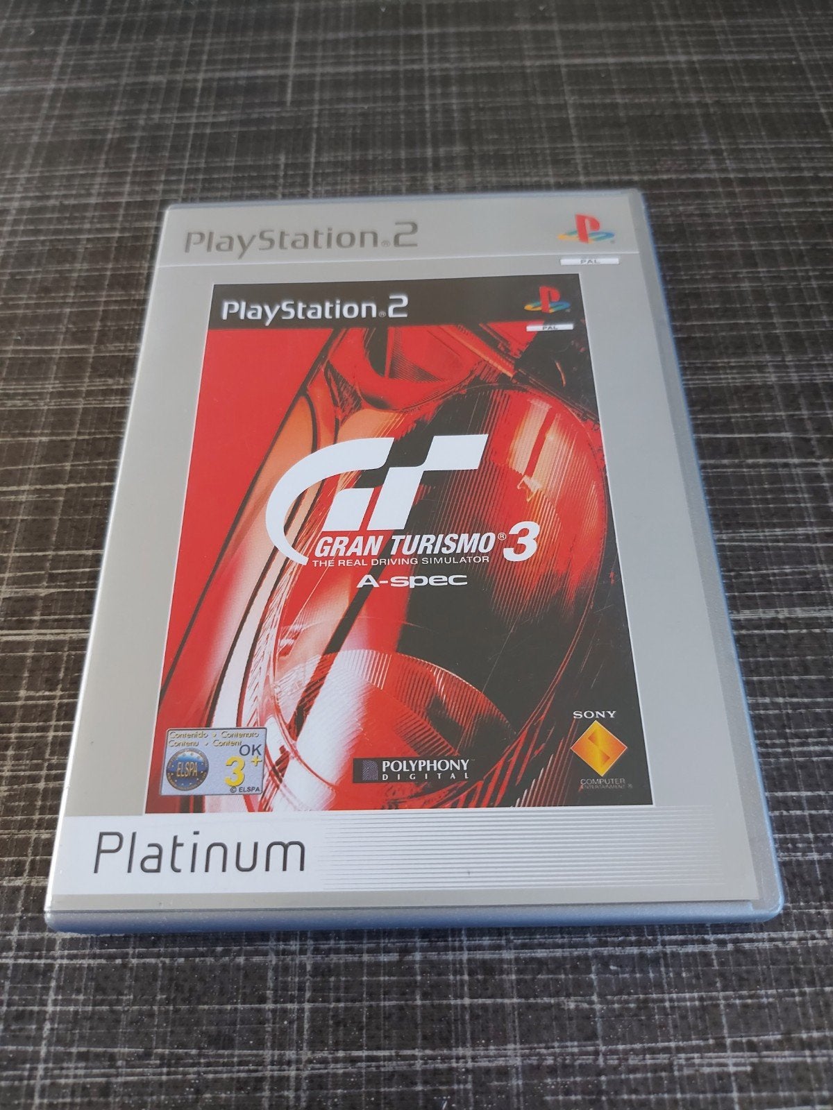 Gran Turismo 3 A-Spec Platinum - PlayStation 2, 1 speler, Racen en Vliegen, Ophalen of Verzenden, Zo goed als nieuw