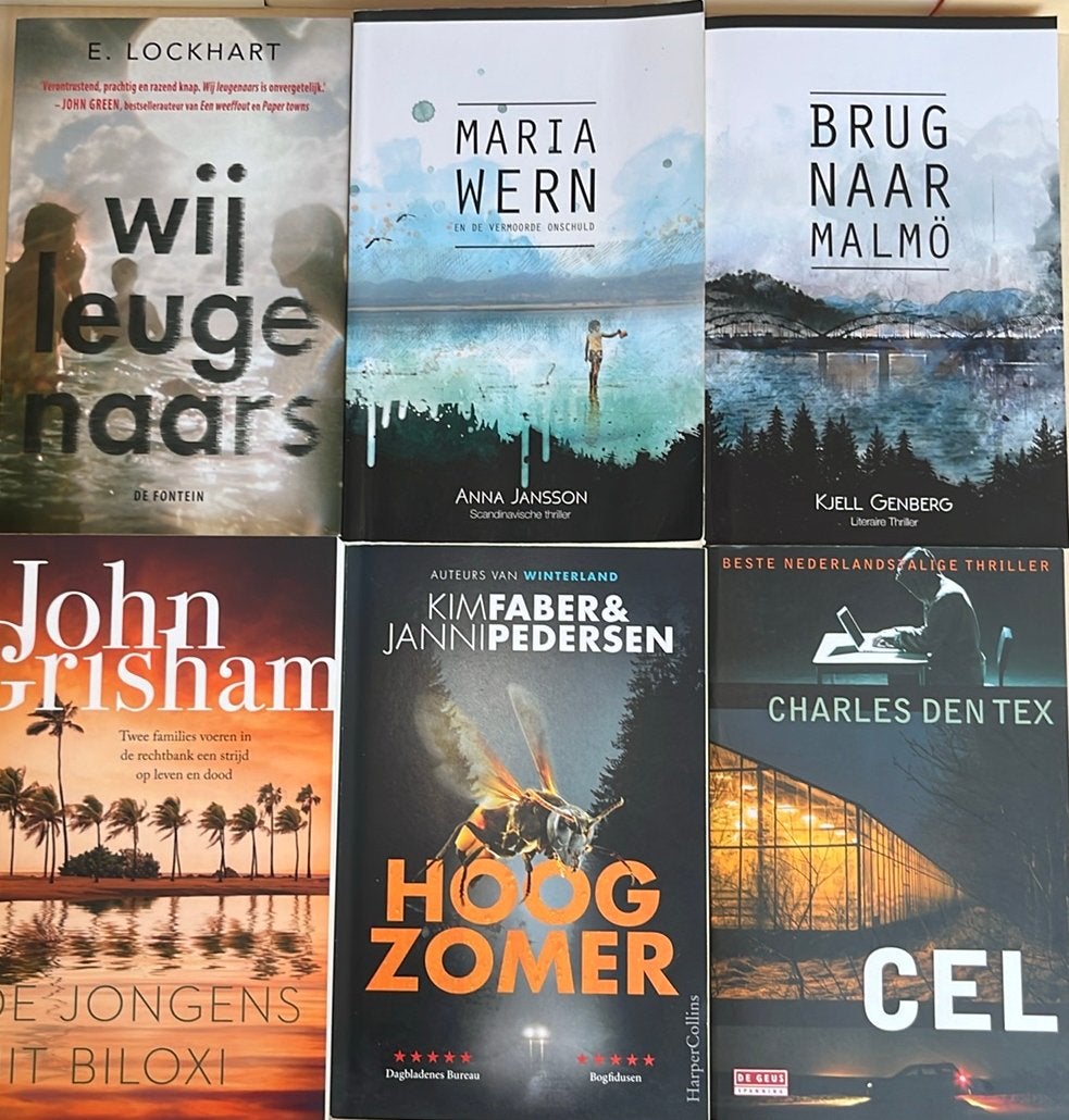 Spannende Thrillers,John Grisham,Kjell Genberg, Anna Jansson, Boeken, Ophalen of Verzenden, Zo goed als nieuw, Nederland