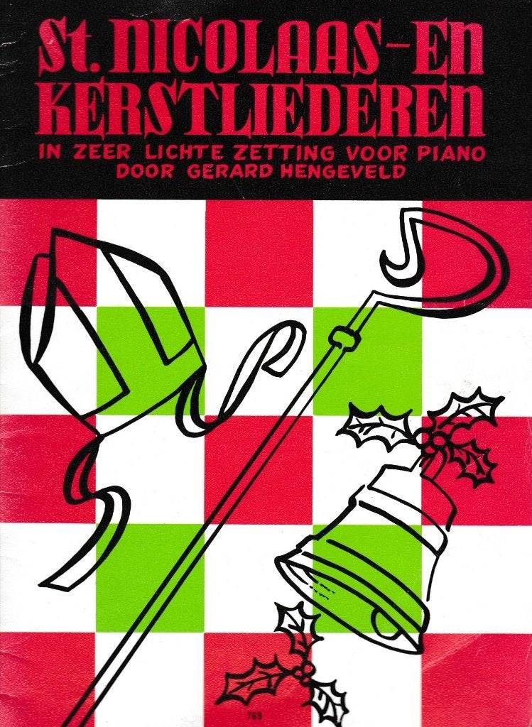 GERARD HENGEVELD - St.NICOLAAS- EN KERSTLIEDEREN, Gebruikt, Ophalen of Verzenden, Artiest of Componist, Piano