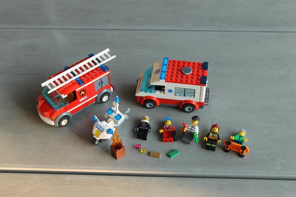 lego city startersset hulpvoertuigen 60023, City, Lego, Ophalen of Verzenden, Zo goed als nieuw