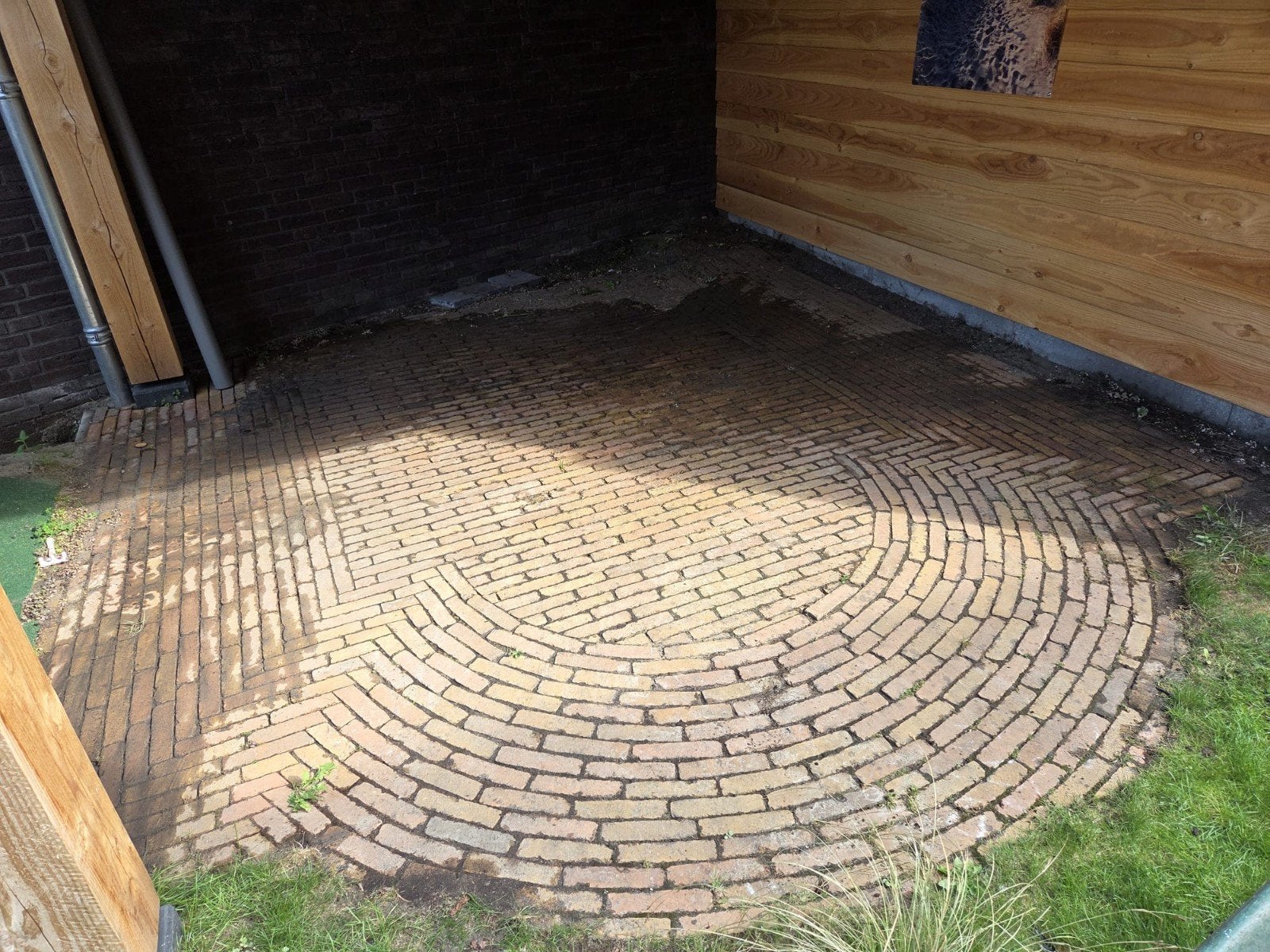 Oude gebakken klinkers / waaltjes 20 m², Ophalen, Gebruikt, 20 m² of meer