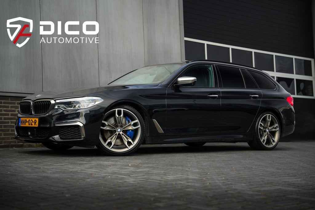 BMW 5 Serie Touring M550d 400pk xDrive High Executive M-Spor, Automaat, 15 km/l, Gebruikt, 2993 cc