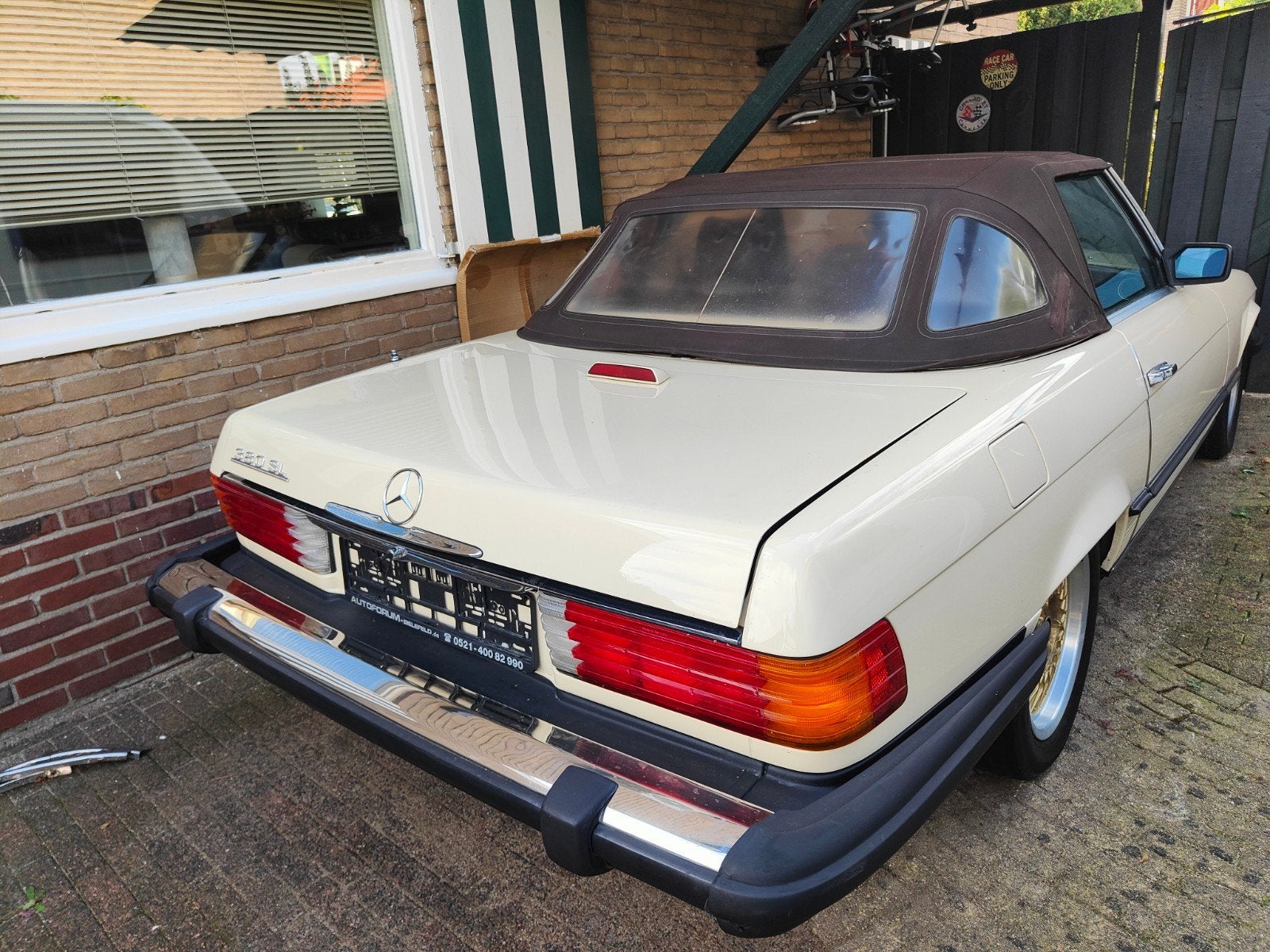 te koop: Mercedes 380SL w107 1983 wegenbelastingvrij, foto 2