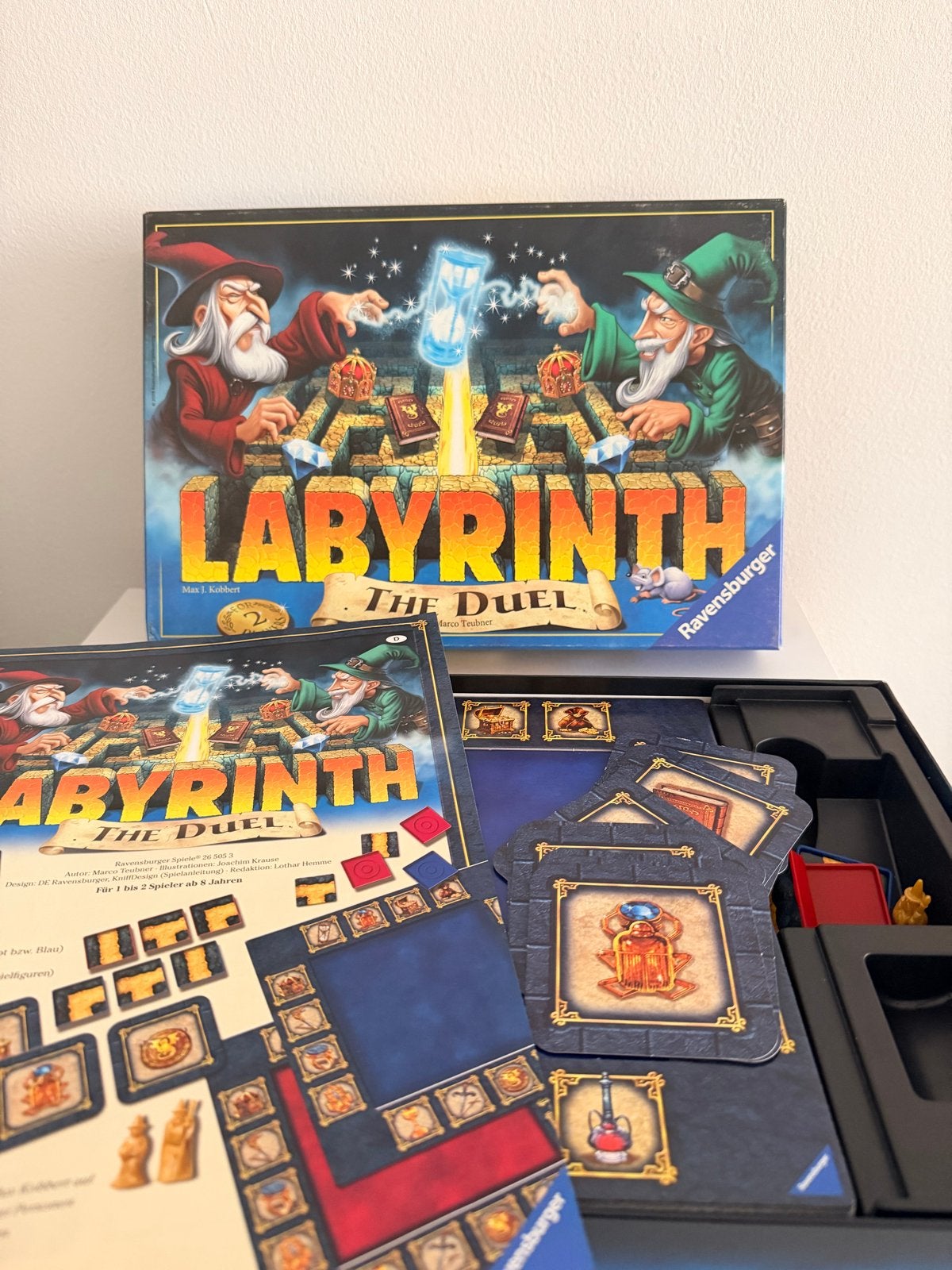 Labyrinth The Duel - Ravensburger bordspel, Hobby en Vrije tijd, Gezelschapsspellen | Bordspellen, Een of twee spelers, Ophalen of Verzenden