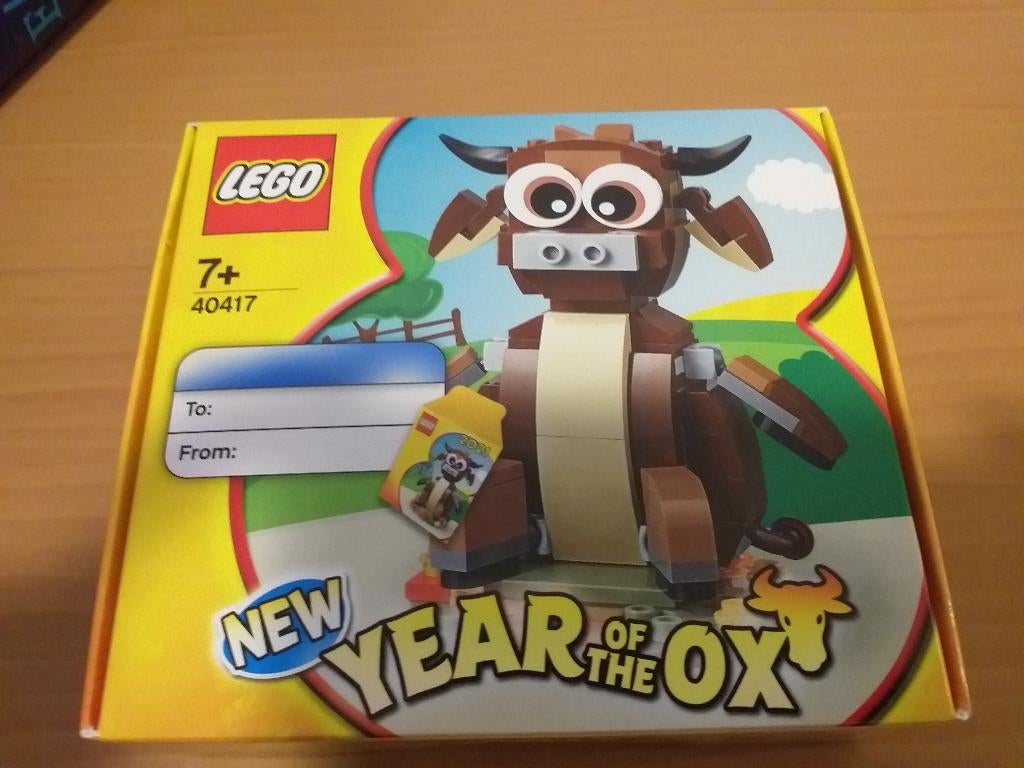 Lego: Year of the Ox / Jaar van de Os 40417, Overige thema's, Lego, Ophalen of Verzenden, Complete set