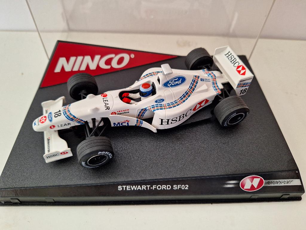 Ninco Stewart Ford #18 50185, Kinderen en Baby's, Speelgoed | Racebanen, Zo goed als nieuw, Racebaan, Elektrisch, Overige merken