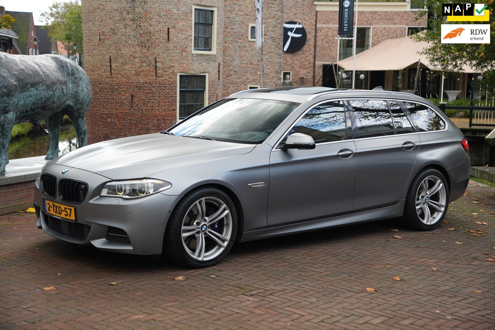 BMW 5-serie Touring M550D xDrive Individual Full option NAP!, Auto's, Automaat, Gebruikt, 2993 cc, Diesel