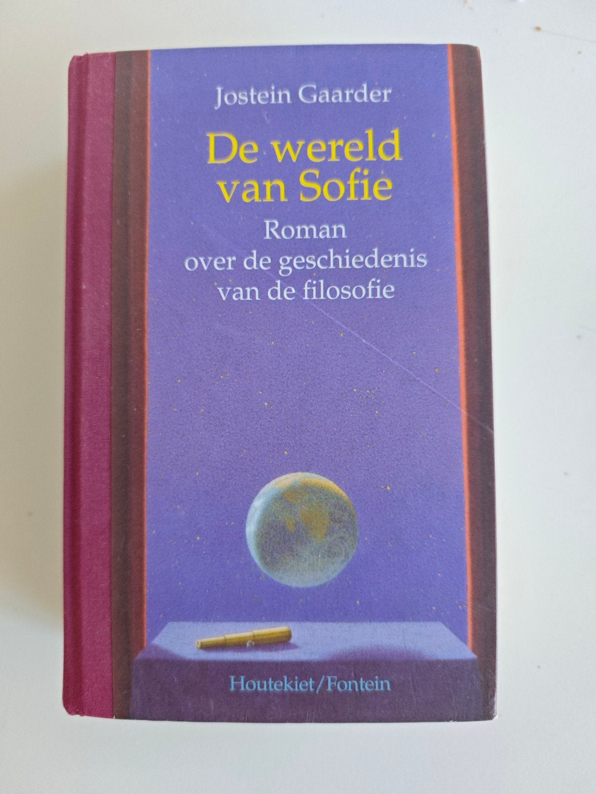 De wereld van Sofie - De geschiedenis van de filos, Ophalen of Verzenden, Gelezen, Wijsbegeerte of Ethiek, Jostein Gaarder