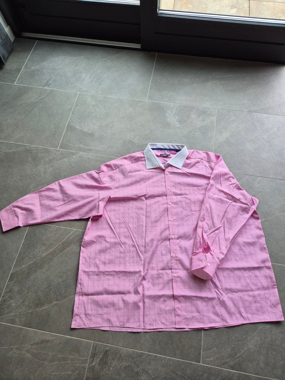 Overhemd maat xxl, Kleding | Heren, Overhemden, Ophalen, Zo goed als nieuw, Overige halswijdtes, Roze