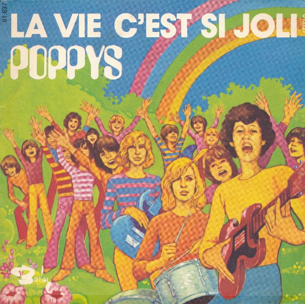 716 Poppys - La vie c'est jolie / Penelope (1972), Ophalen of Verzenden, Gebruikt, 7 inch, Pop