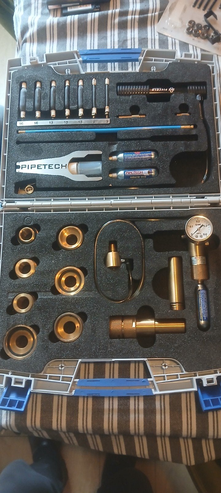 PipeTech gereedschapset voor pijpbewerking, Ophalen, Nieuw, Overige typen, Overige merken