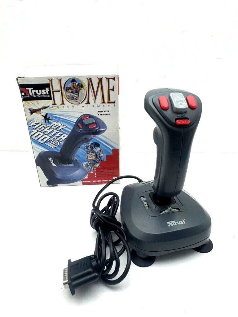 TRUST JOY FIGHTER 100 Plus | PC Joystick, Ophalen of Verzenden, Zo goed als nieuw, Trust