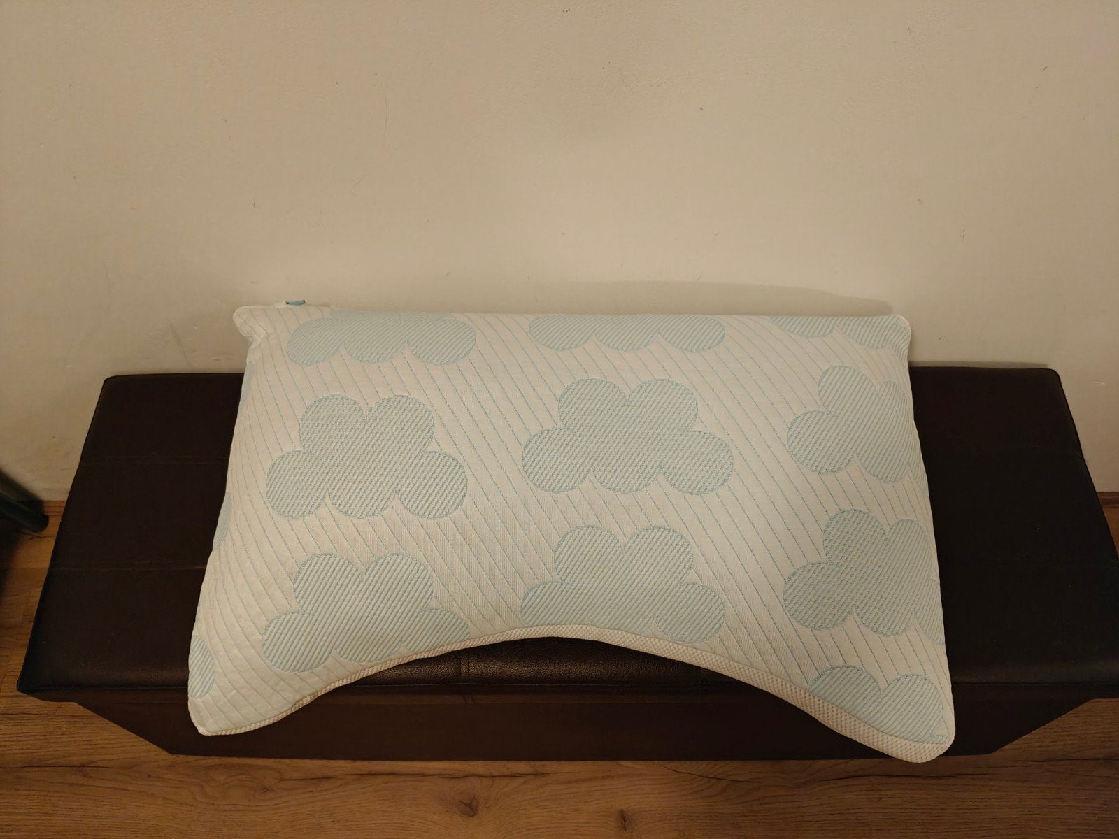 Cloudpillo Plus Hoofdkussen met speciale kussensloop, Overige merken, Verzenden, Wit, Afneembare hoes