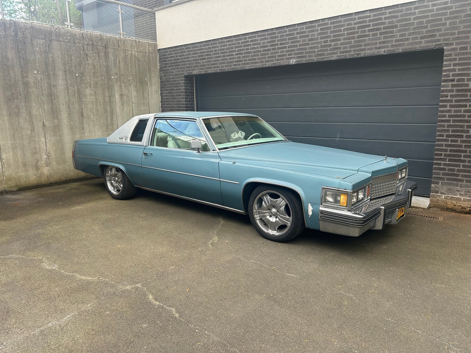 Cadillac Coupe de Ville 7.2 V8 AUT 1979 Blauw, 8 cilinders, 190 pk, Blauw, Coupe de Ville