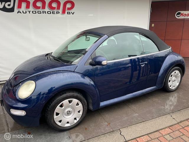Volkswagen New Beetle Cabriolet 1.4 NIEUWE APK TOT 11-03-202, Auto's, Volkswagen, Voorwielaandrijving, Stof, Gebruikt, Beetle (Kever)
