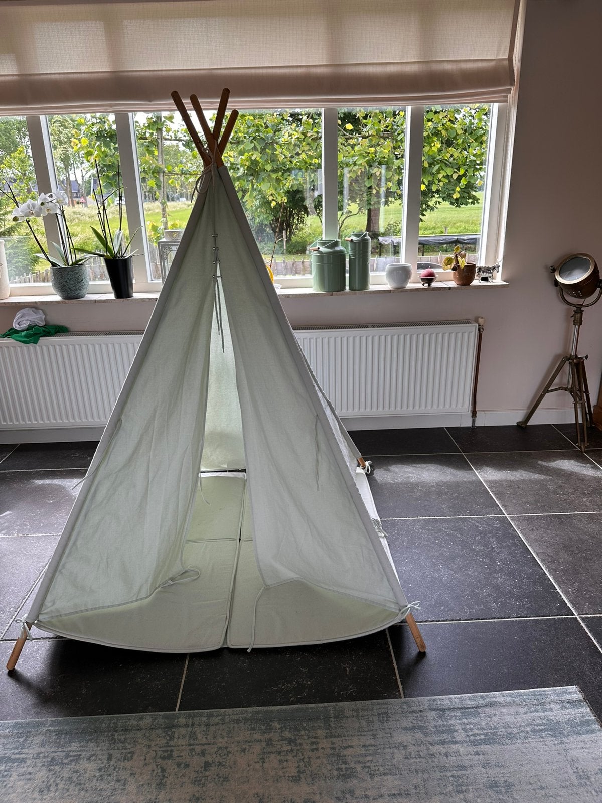 Tipi tent mintgroen, Ophalen of Verzenden