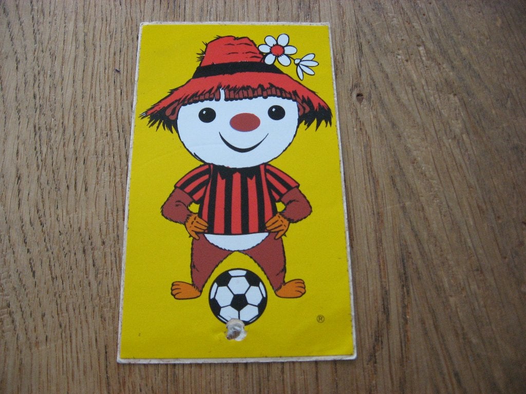 Sticker Beertje Colargol 6,5 x 11,5 cm, Ophalen, Zo goed als nieuw, Strip of Tekenfilm