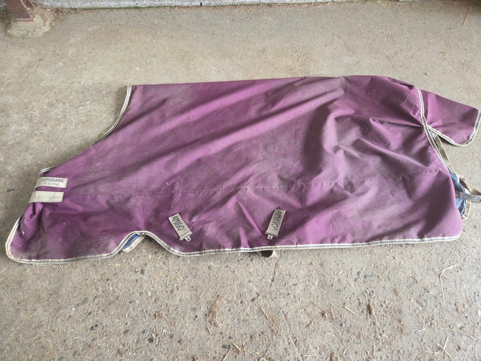 Horseware Amigo Hero 600D Plus Lite 0g maat 6.9/205, Dieren en Toebehoren, Ophalen of Verzenden, Gebruikt