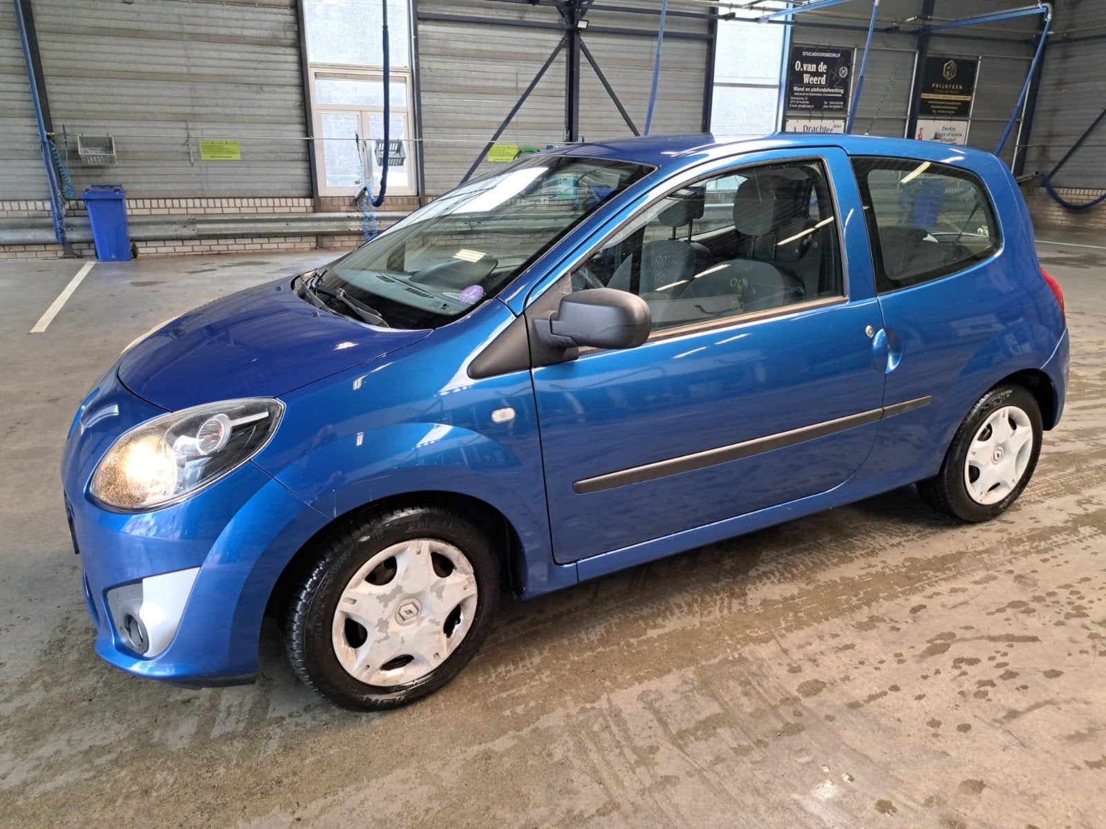 Renault Twingo 1.2 16V 2010 Blauw, 839 kg, 4 cilinders, Origineel Nederlands, Handgeschakeld