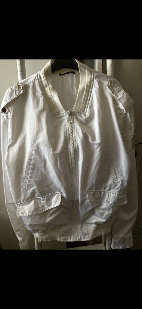 Te koop originele Gucci zomer jas, Wit, Maat 56/58 (XL), Ophalen of Verzenden, Zo goed als nieuw
