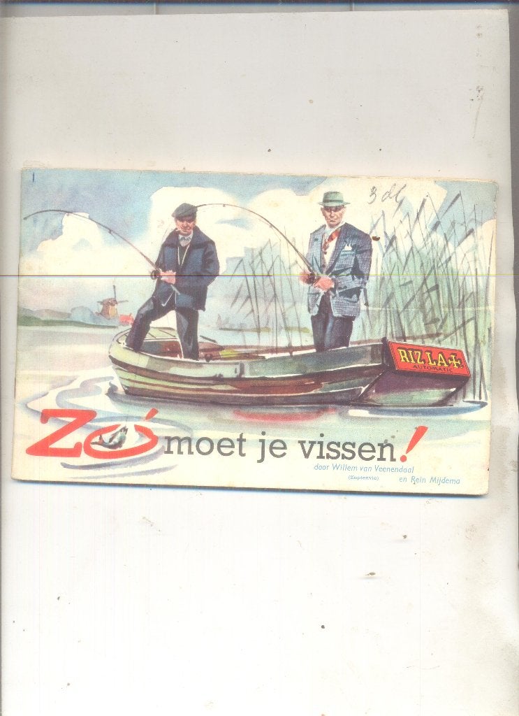 ZO moet je vissen !   RIZLA +, Verzenden, Zo goed als nieuw