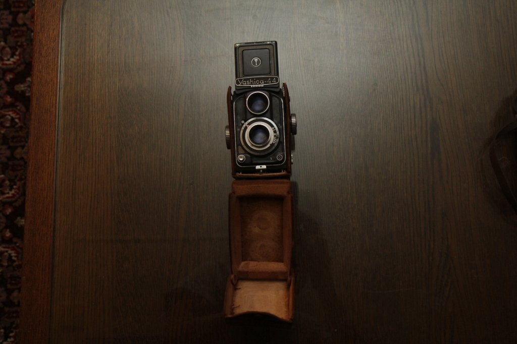 Yashica 4x4, Audio, Tv en Foto, Ophalen of Verzenden, Gebruikt, Compact, Overige Merken