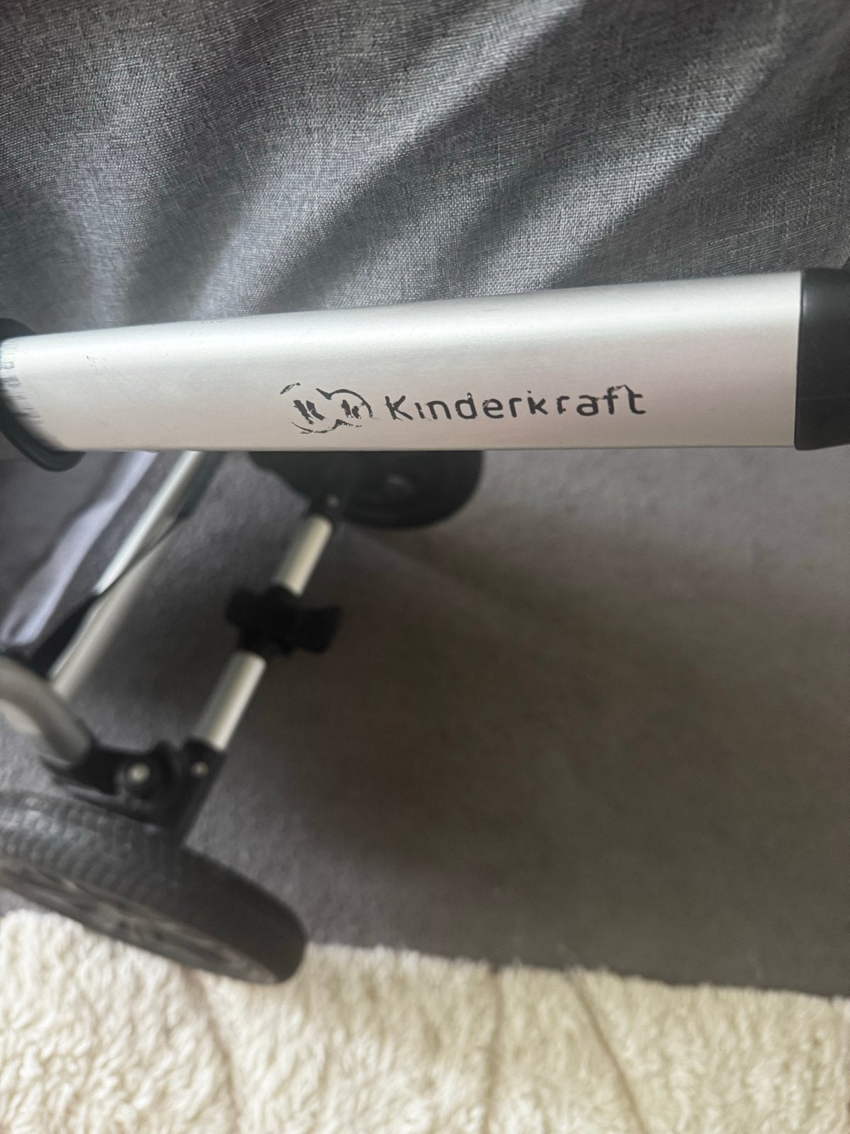 Kinderkraft Kinderwagen - Grijs, Kinderen en Baby's, Kinderwagens en Combinaties, Ophalen, Gebruikt, Kinderwagen, Overige merken
