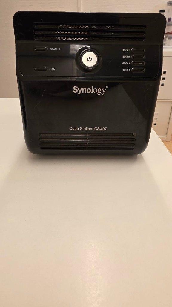 Synology DS 407, Computers en Software, Harde schijven, Ophalen, Gebruikt, 4 schijven, Server