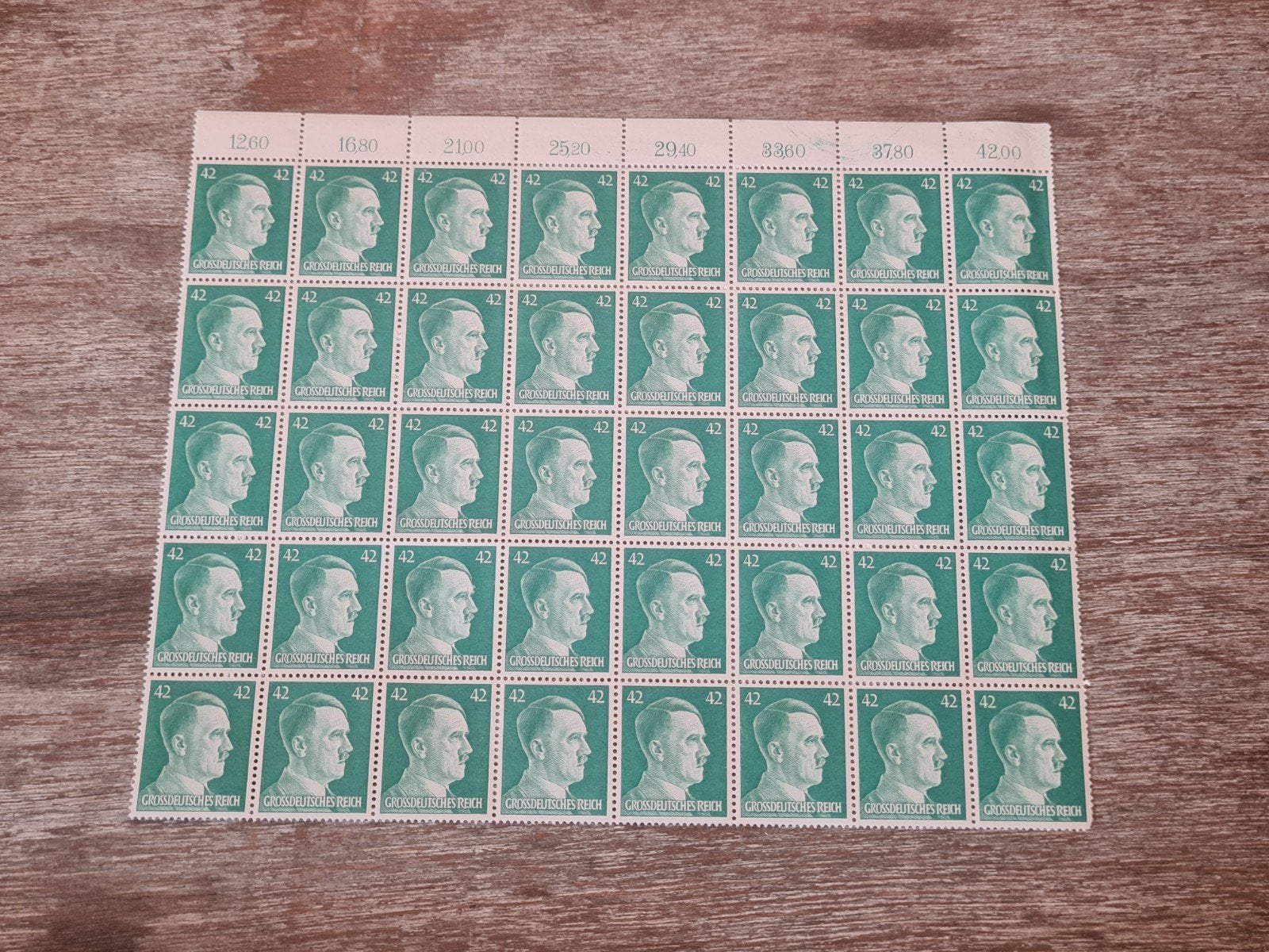 Set Duitse postzegels Tweede Wereldoorlog (#8), Ophalen of Verzenden, Overige soorten, Duitsland, Overige typen