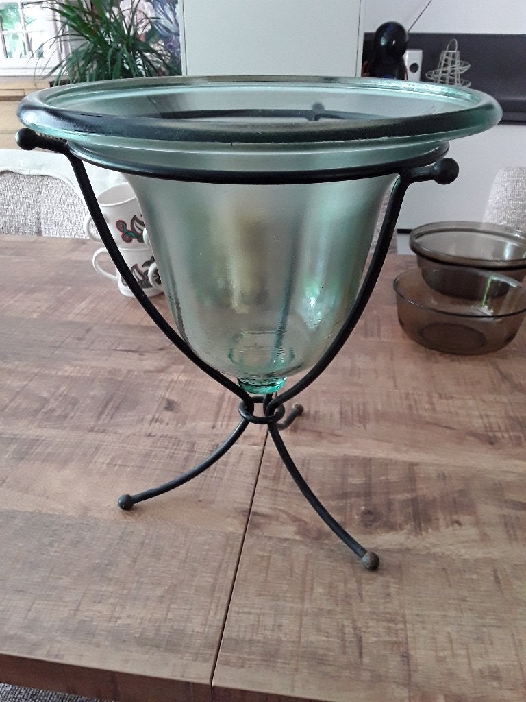 plantenstandaard met glazen stolp, Ophalen, Huis en Inrichting