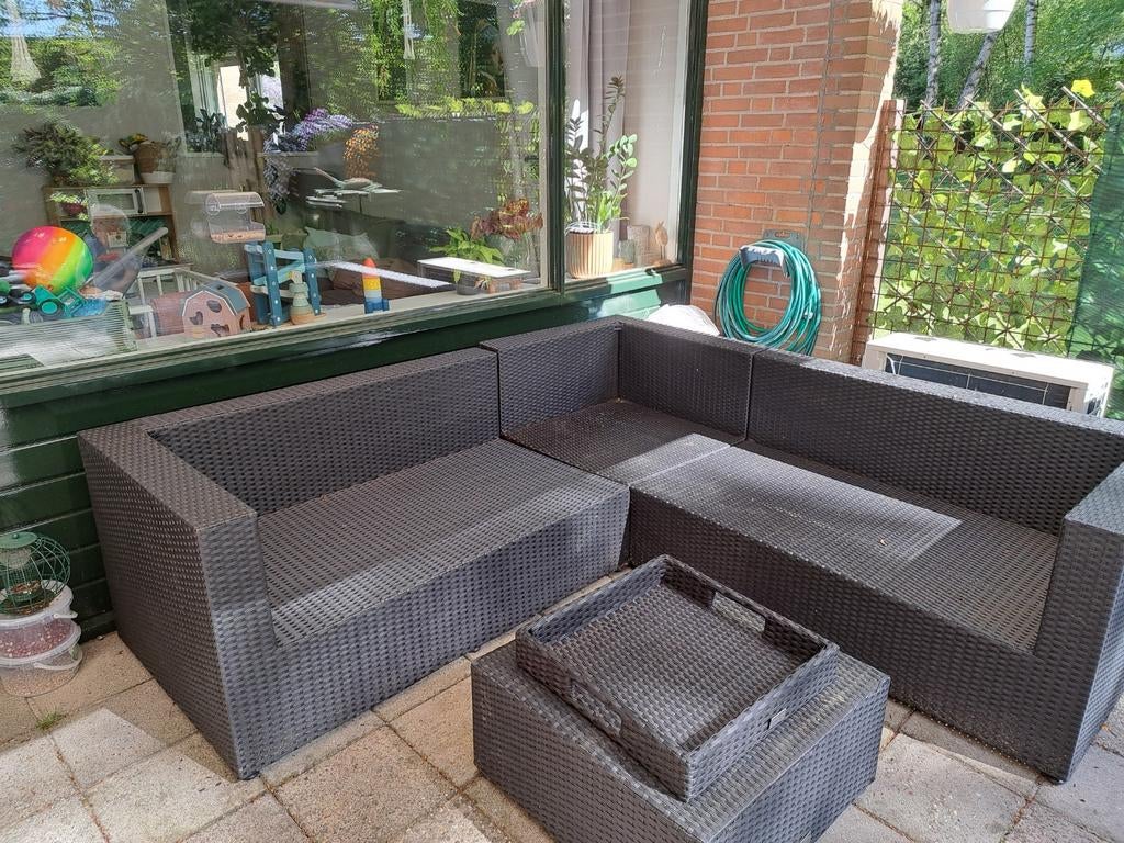 Tuinset, Tuin en Terras, Ophalen, Gebruikt, Wicker
