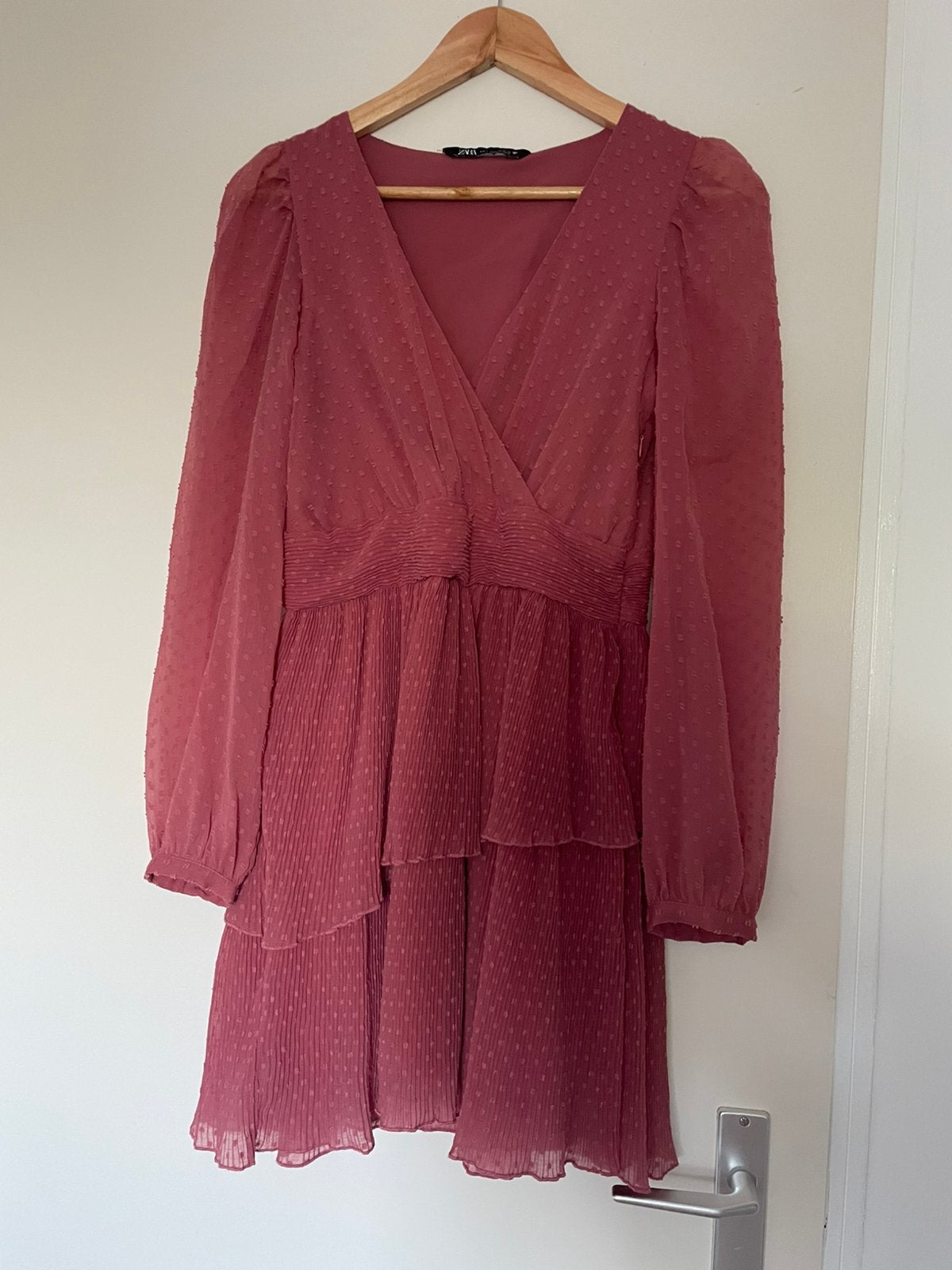 Zara jurk S, Ophalen of Verzenden, Zo goed als nieuw, Roze, Maat 36 (S)