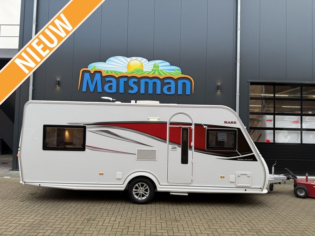 Kabe Estate 560 GLE Nieuw Binnen, Serviceluik, Rondzit, Kabe, 6 tot 7 meter
