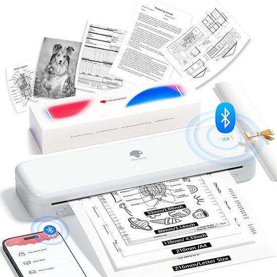 Mobiele A4 Thermische Printer – Mobiele Printer, Hobby en Vrije tijd, Overige Hobby en Vrije tijd, Nieuw, Verzenden
