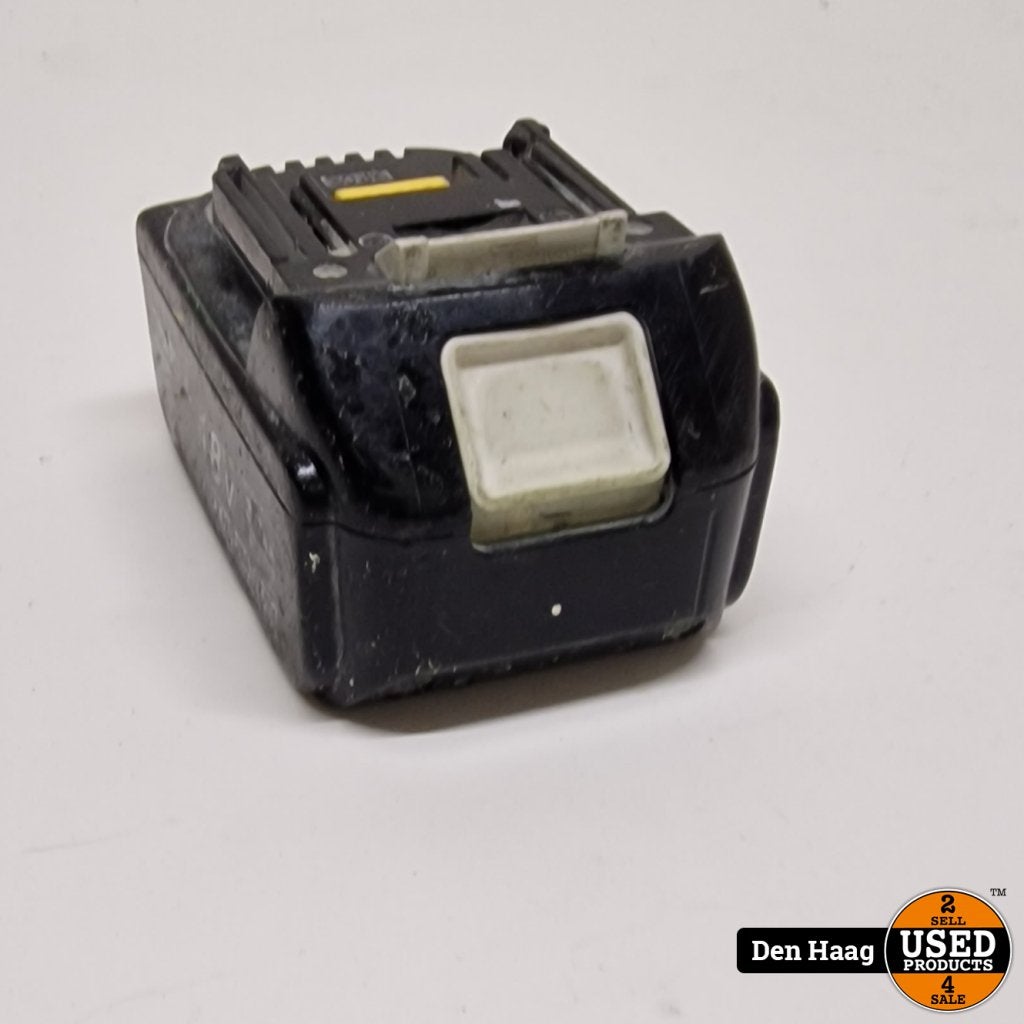 Makita Accu 3.0 Ah 18V | Inclusief Garantie, Makita, Zo goed als nieuw, Support@makita.com, Makita Corporation, 3-11-8, Sumiyoshi-cho, 
Anjo, Aichi 446-8502
Japan