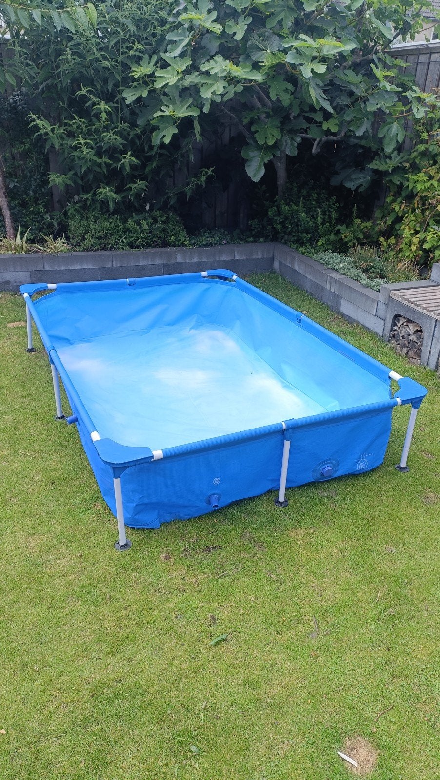 Bestway Steel Pro Opzetzwembad 2.21m x 1.50m x 43cm, Tuin en Terras, Zwembaden, Ophalen, Gebruikt, Minder dan 80 cm, Minder dan 200 cm
