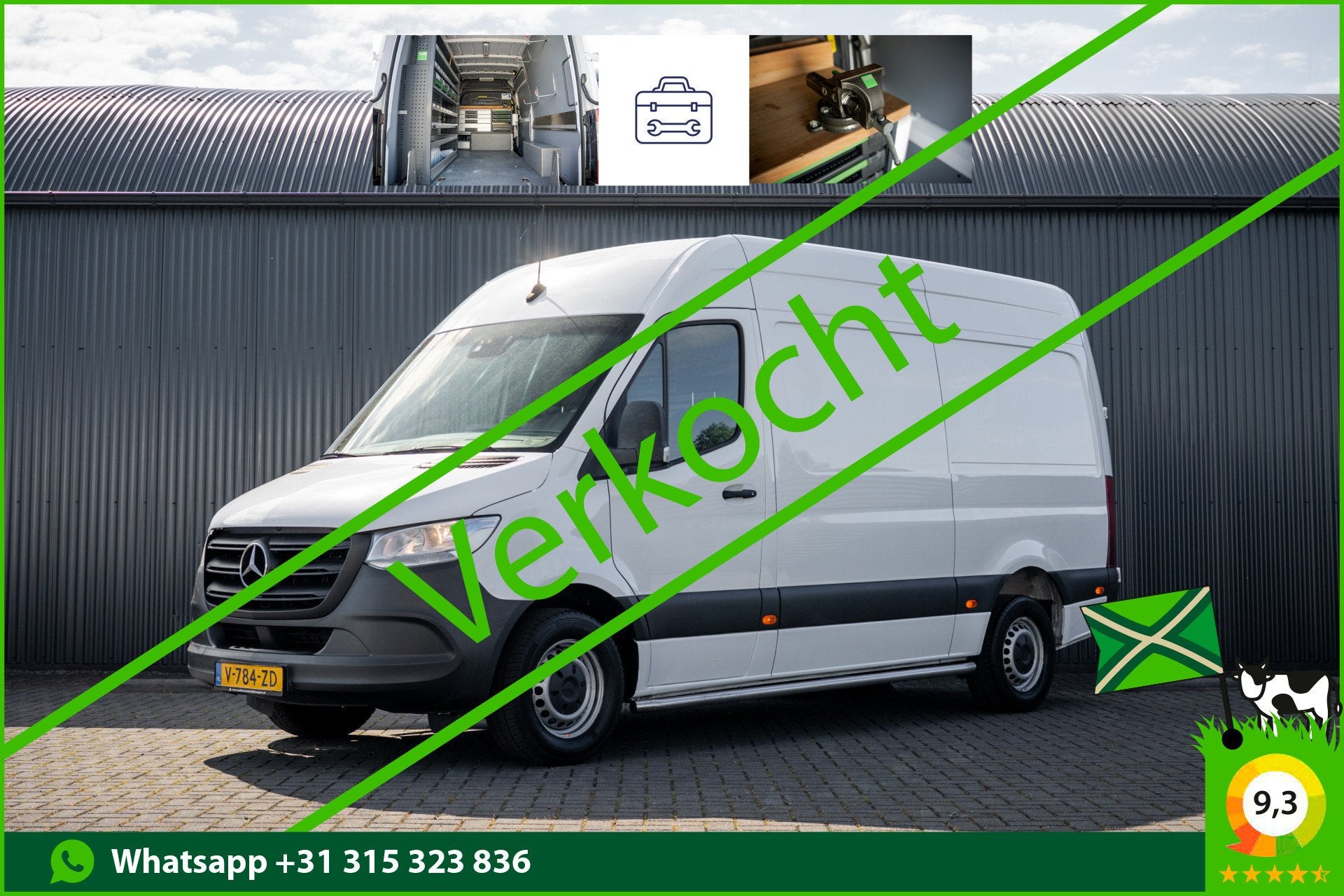 Mercedes-Benz Sprinter 311 CDI L2H2 | Volledig Ingericht | M, Gebruikt, 4 cilinders, 116 pk, Bedrijf