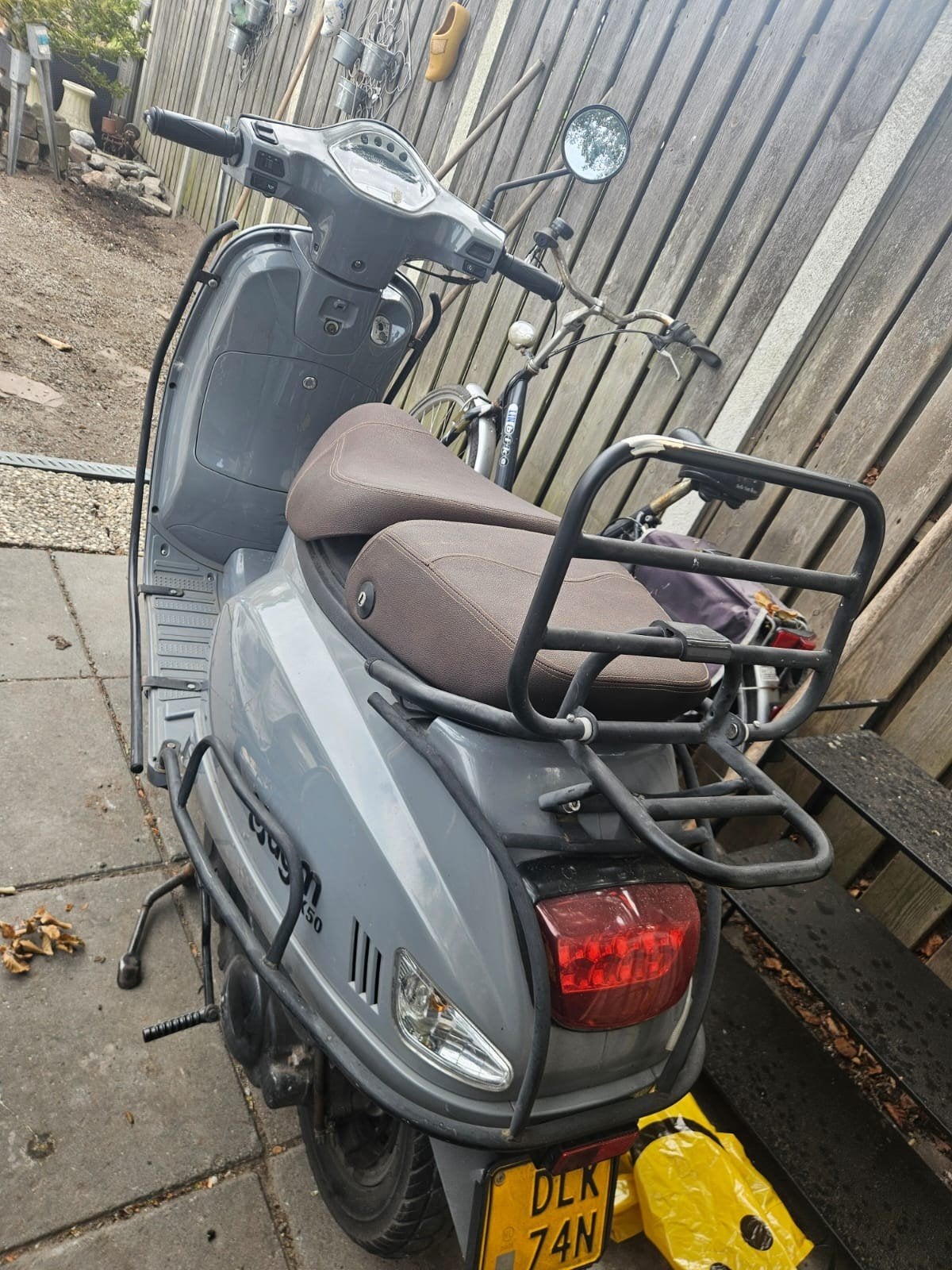 Grijze AGM VX50 Scooter - geel kenteken, Gebruikt, Benzine, Ophalen, Overige merken