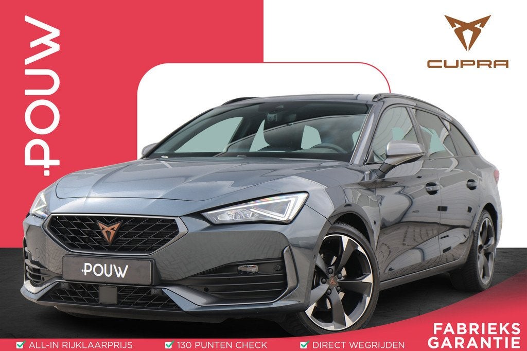 CUPRA Leon Sportstourer 1.5 eTSI 150pk DSG Business Edition, Auto's, Cupra, 12 maanden, Stof, 4 cilinders, Leon