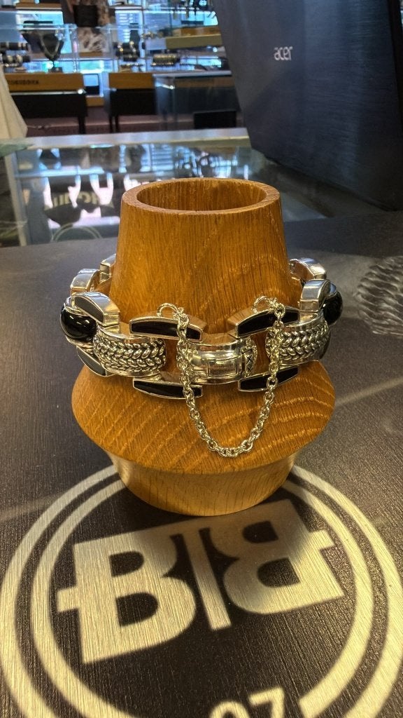 BUDDHA TO BUDDHA ARMBAND TYPE BATUL LIMITED EDITION  € 599,-, Ophalen of Verzenden, Nieuw, Zilver, Zilver