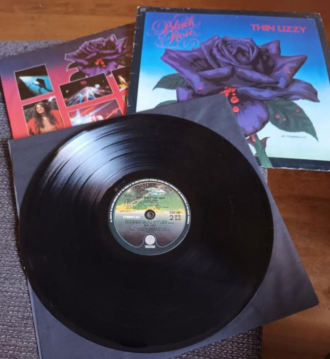 Thin Lizzy - Black Rose 1979 LP+INNER VG+, Cd's en Dvd's, Vinyl | Hardrock en Metal, Ophalen of Verzenden, Gebruikt