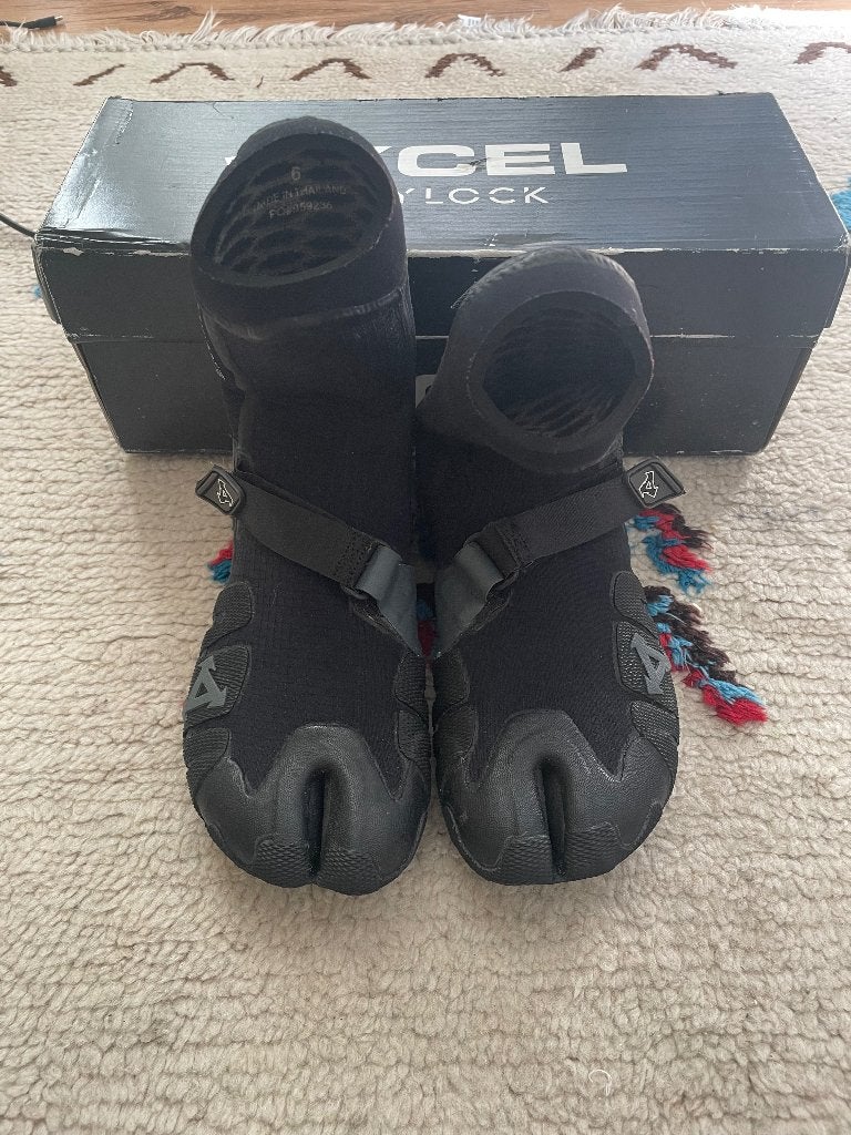 Xcel drylock 5 mm split-toe booties maat 36,5 (US 6), Ophalen of Verzenden, Nieuw, Overige typen