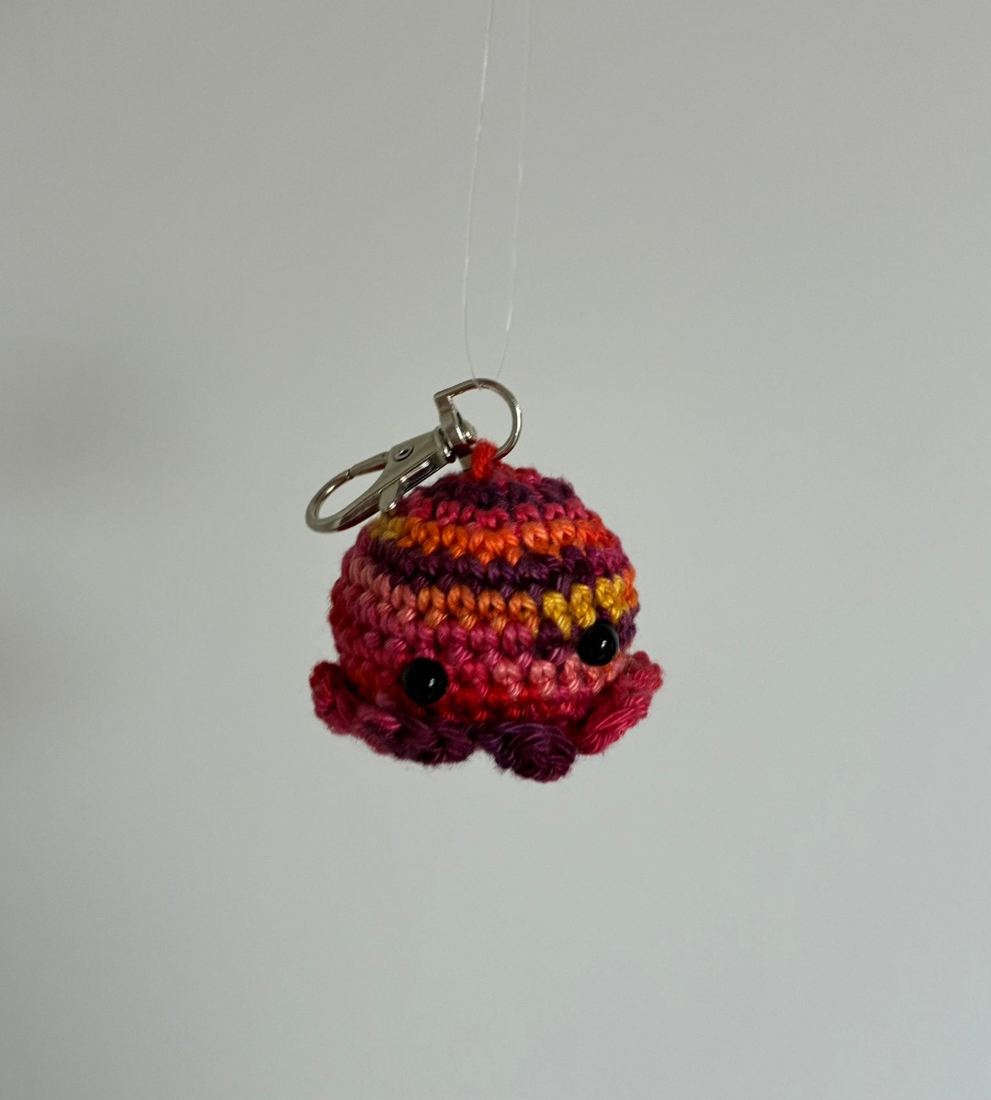 Sleutelhanger gehaakt - octopus, Verzamelen, Sleutelhangers, Ophalen of Verzenden, Nieuw, Dier of Natuur