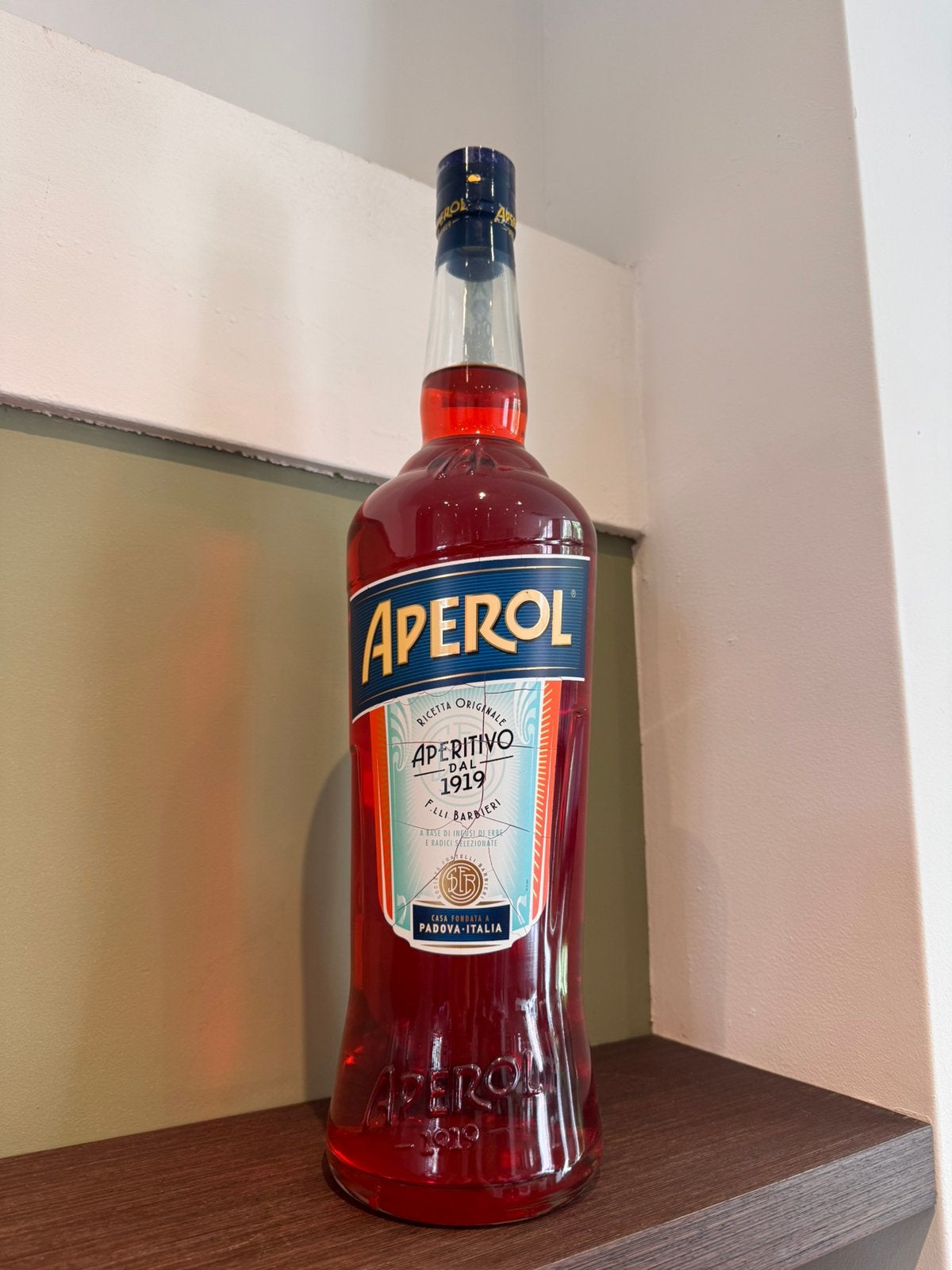 3Liter Aperol - 3 Prosecco spumante - 6 glazen - 4 kussen, Ophalen, Overige typen, Nieuw, Italië
